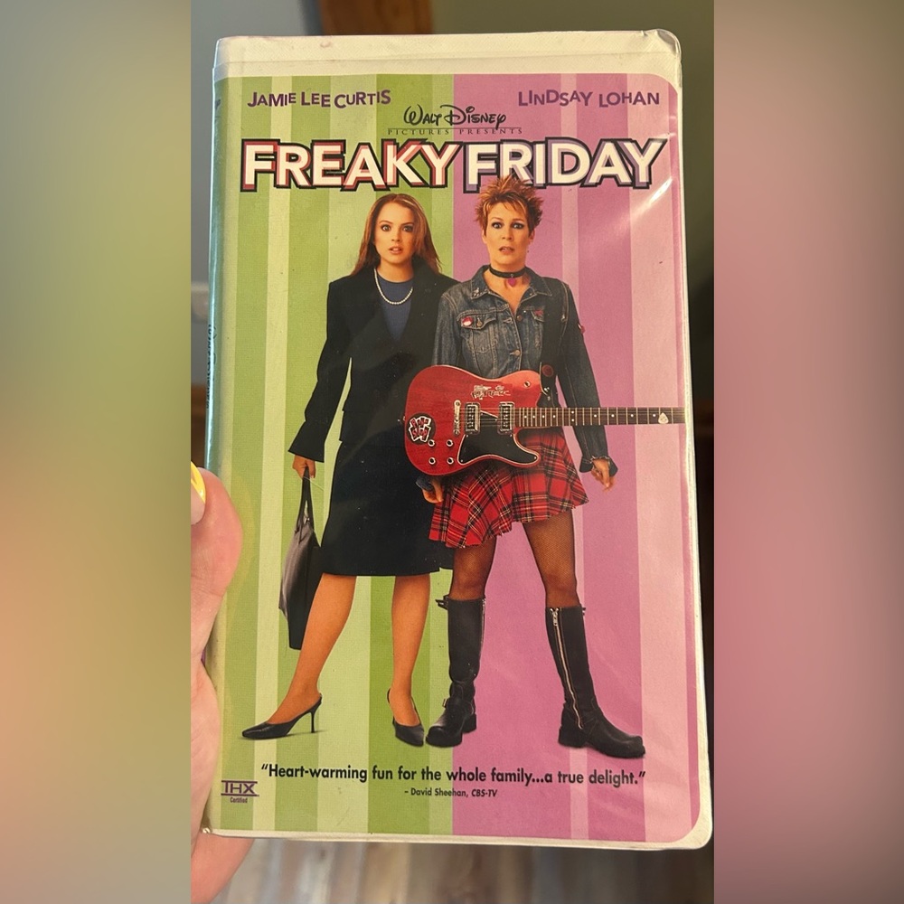 Freaky Friday VHS Box and Tape